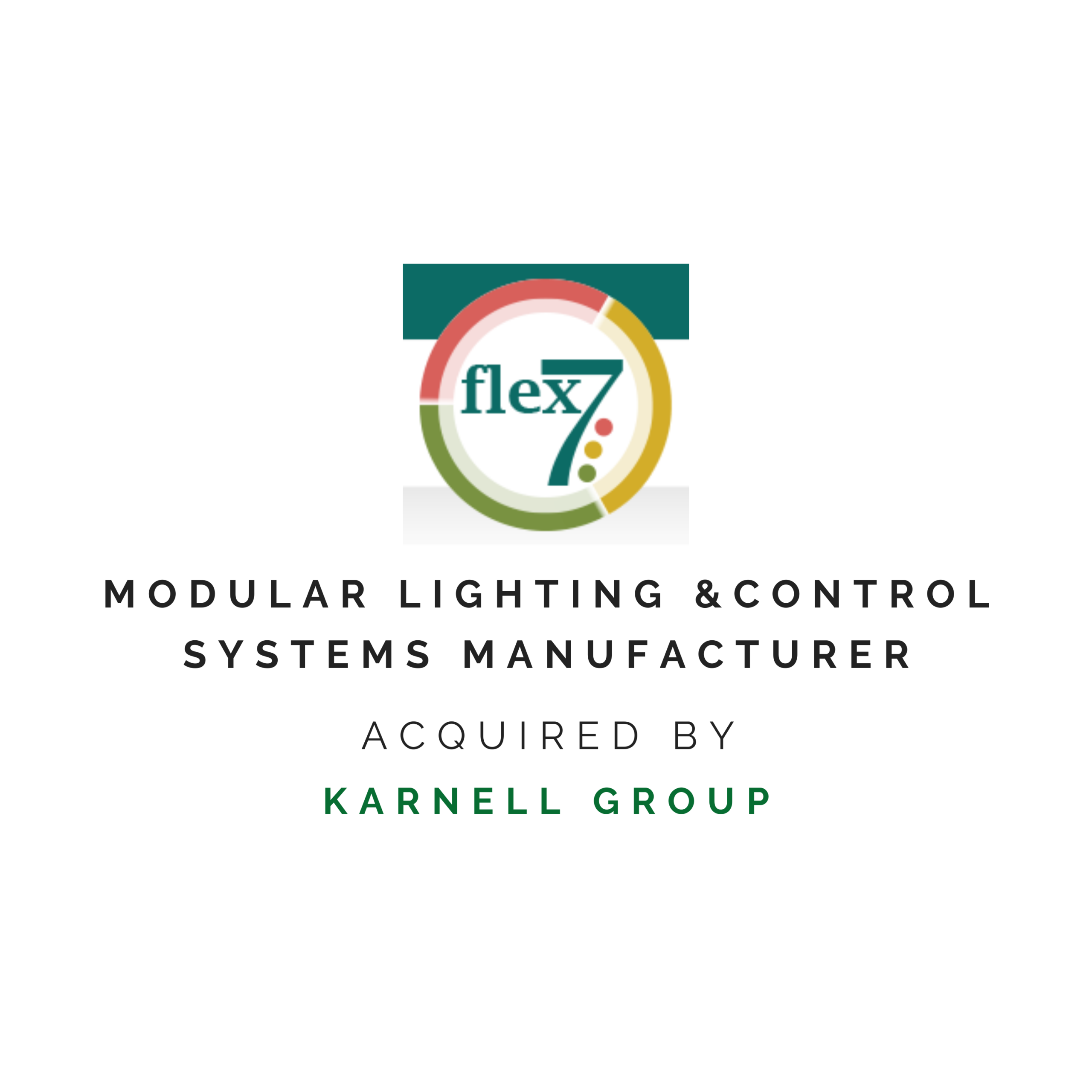 Sale of  Modular Lighting & Control Systems Manufacturer